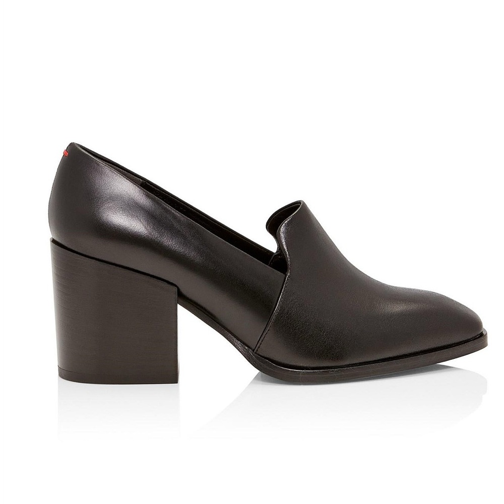 Aeyde Allyson Block Heeled Loafers